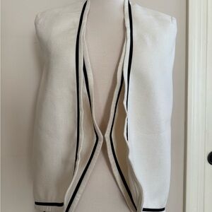 Front Row Shop Vest with Black Trim
